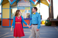 Tricia and Mark - Santa Cruz Board Walk